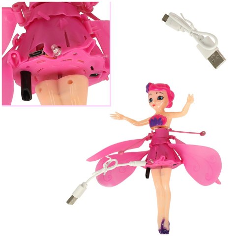 Lalka latająca wróżka sterowana ręką USB