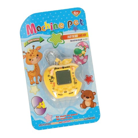 Tamagotchi gra elektroniczna dla dzieci jabłko żółte Tamagotchi gra elektroniczna dla dzieci jabłko żółte