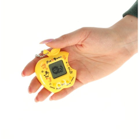Tamagotchi gra elektroniczna dla dzieci jabłko żółte Tamagotchi gra elektroniczna dla dzieci jabłko żółte