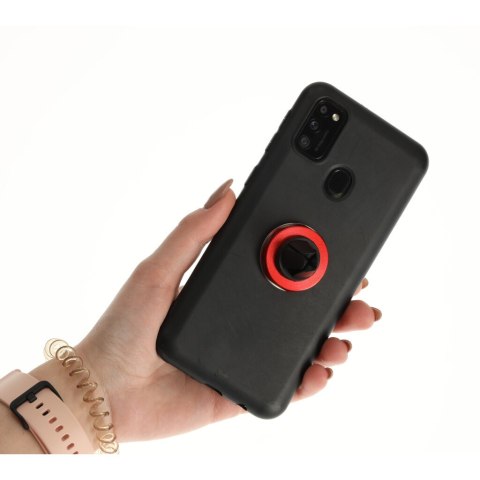 Uchwyt magnetyczny do telefonu holder samochodowy na kratkę wywiew czerwony Uchwyt magnetyczny do telefonu holder samochodowy na kratkę wywiew czerwony