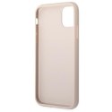Guess 4G Metal Gold Logo - Etui iPhone 11 (różowy)