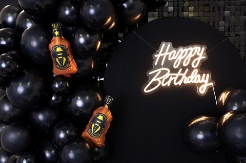 Neon LED „Happy Birthday", urodziny, biały, kolor światła - ciepła biel Neon LED „Happy Birthday", urodziny, biały, kolor światła - ciepła biel