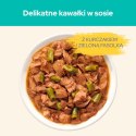 CAT CHOW Hairball Control Karma dla kotów Kurczak Zielona Fasolka sos 85g