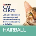 CAT CHOW Hairball Control Karma dla kotów Kurczak Zielona Fasolka sos 85g