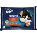 Felix Fantastic Karma dla kotów Mięso z warzywami w galaretce 4 x 85 g