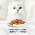 Gourmet Perle Karma dla kotów mini fileciki mix w sosie 340 g (4 x 85 g)
