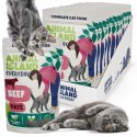 Karma mokra dla kota ANIMAL ISLAND 12x 100g Pasztet z wołowiny EVERYDAY