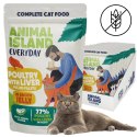 Karma mokra dla kota ANIMAL ISLAND 12x 85g Drób w galaretce EVERYDAY