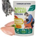 Karma mokra dla kota ANIMAL ISLAND 12x 85g Drób w galaretce EVERYDAY