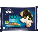 Felix Duo Karma dla kotów rybne smaki w galaretce 340 g (4 x 85 g)