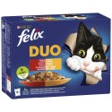 Felix Duo Karma dla kotów wiejskie smaki mięsne w galaretce 12 x 85 g