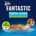 Felix Fantastic Karma dla kotów rybne smaki w galaretce 12 x 85 g