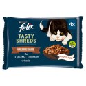 Felix Tasty Shreds Karma dla dorosłych kotów indyk kaczka w sosie 4x 80 g