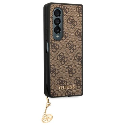 Guess 4G Charms Collection - Etui do Samsung Galaxy Z Fold 4 (brązowy) Guess 4G Charms Collection - Etui do Samsung Galaxy Z Fold 4 (brązowy)