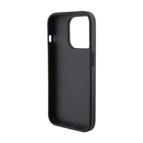 Karl Lagerfeld Quilted K Pattern - Etui iPhone 15 Pro (czarny) Karl Lagerfeld Quilted K Pattern - Etui iPhone 15 Pro (czarny)