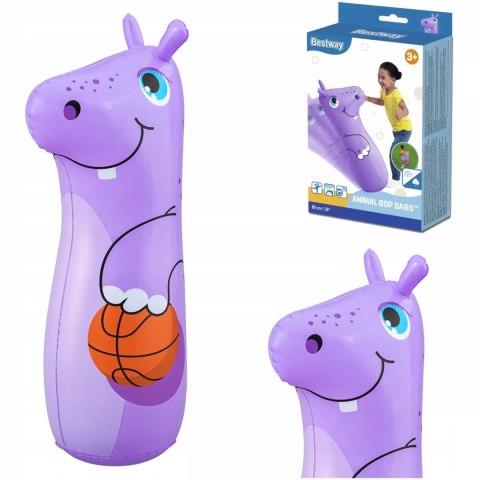 Worek dmuchany bokserski treningowy dla dzieci hipcio Bestway 52152F Worek dmuchany bokserski treningowy dla dzieci hipcio Bestway 52152F