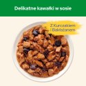 CAT CHOW Karma dla kotów sterylizowanych z kurczakiem i bakłażanem 85 g sos