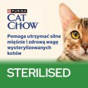 CAT CHOW Karma dla kotów sterylizowanych z kurczakiem i bakłażanem 85 g sos