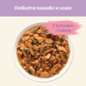 CAT CHOW Sensitive Mokra karma dla kotów z łososiem i cukinią w sosie 85 g