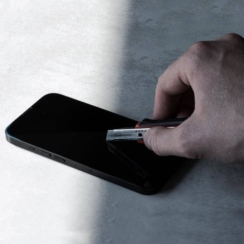 Crong Nano Glass - Niepękające szkło hybrydowe iPhone 15 Pro Max Crong Nano Glass - Niepękające szkło hybrydowe iPhone 15 Pro Max