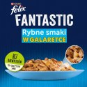 Felix Fantastic Karma dla kotów rybne smaki w galaretce 340 g (4 x 85 g)