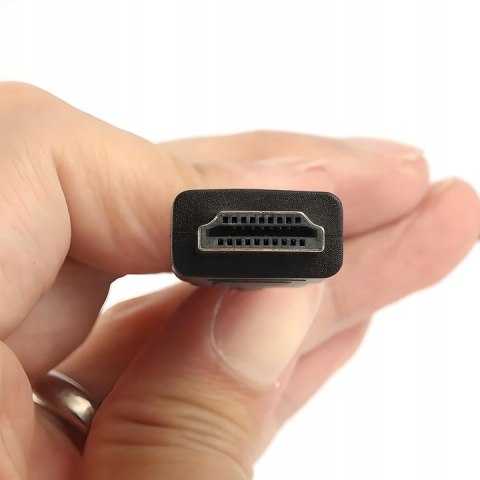 Adapter HDMI -> VGA czarny RETOO E275 Adapter HDMI -> VGA czarny RETOO E275