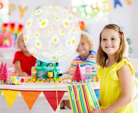 Balon Bobo, kryształ stokrotki, 20 cali, 46-51cm Balon Bobo, kryształ stokrotki, 20 cali, 46-51cm