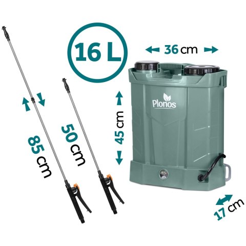 Opryskiwacz akumulatorowy Plonos PL-602 Opryskiwacz akumulatorowy Plonos PL-602