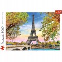 Puzzle Romantyczny Paryż 500 elementów Trefl 37330