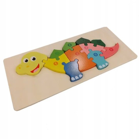 Edukacyjne drewniane klocki puzzle układanka 8765D Edukacyjne drewniane klocki puzzle układanka 8765D