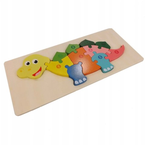 Edukacyjne drewniane klocki puzzle układanka 8765D Edukacyjne drewniane klocki puzzle układanka 8765D