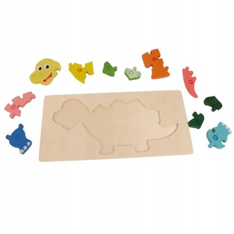 Edukacyjne drewniane klocki puzzle układanka 8765D Edukacyjne drewniane klocki puzzle układanka 8765D