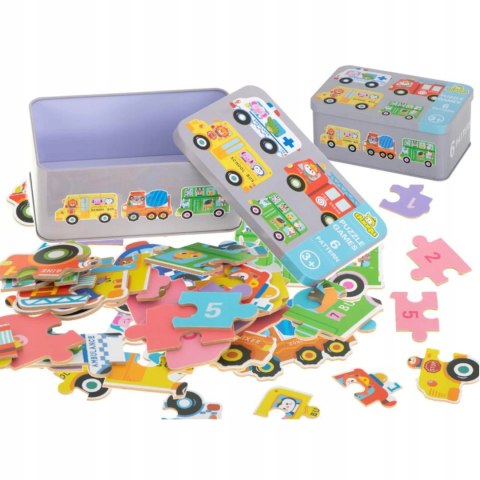 Moje pierwsze puzzle pojazdy służbowe 30 szt. 1768 Moje pierwsze puzzle pojazdy służbowe 30 szt. 1768