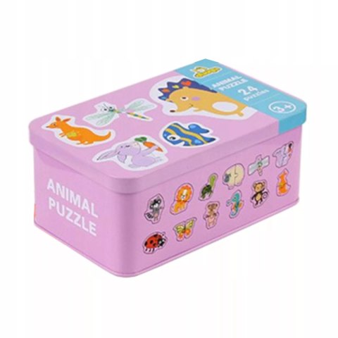 Moje pierwsze puzzle zwierzęta puszka 48 szt. 1817 Moje pierwsze puzzle zwierzęta puszka 48 szt. 1817