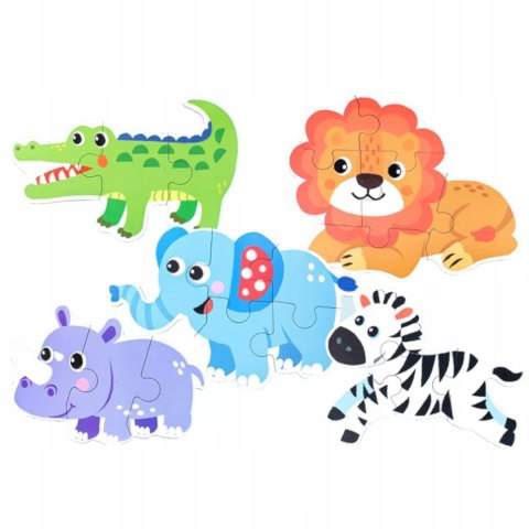 Moje pierwsze puzzle zwierzęta safari 25 szt. 1767 Moje pierwsze puzzle zwierzęta safari 25 szt. 1767