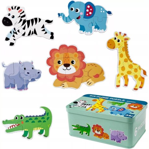 Moje pierwsze puzzle zwierzęta safari 25 szt. 1767 Moje pierwsze puzzle zwierzęta safari 25 szt. 1767