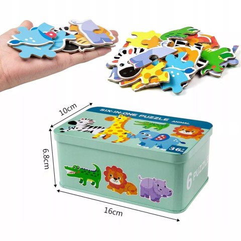 Moje pierwsze puzzle zwierzęta safari 25 szt. 1767 Moje pierwsze puzzle zwierzęta safari 25 szt. 1767