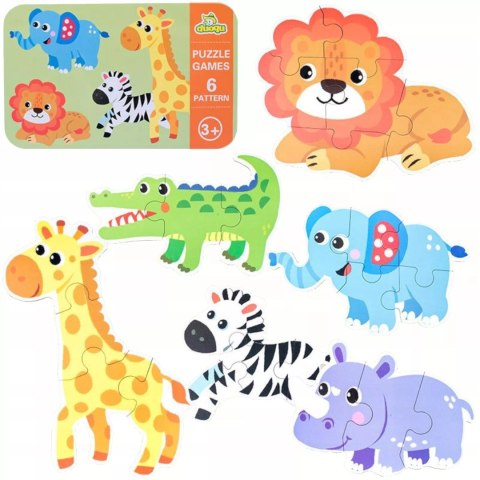 Moje pierwsze puzzle zwierzęta safari 25 szt. 1767 Moje pierwsze puzzle zwierzęta safari 25 szt. 1767