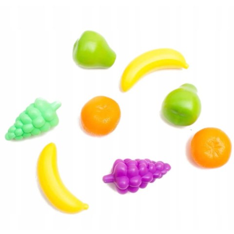Zestaw warzywa i owoce plastikowe 120el. 083 Zestaw warzywa i owoce plastikowe 120el. 083