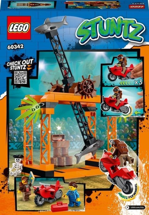 LEGO City Wyzwanie kaskaderskie: atak rekina 60342 LEGO City Wyzwanie kaskaderskie: atak rekina 60342