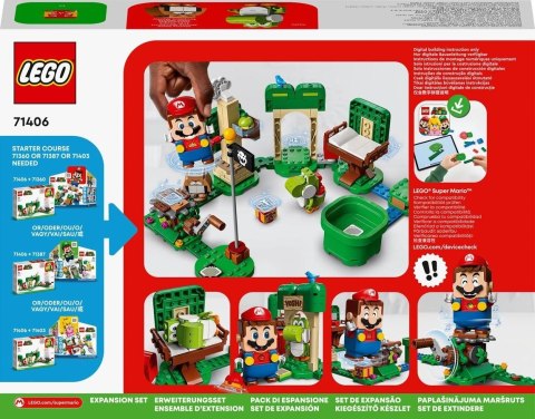 LEGO Mario Dom prezentów Yoshiego zestaw rozszerzający 71406 LEGO Mario Dom prezentów Yoshiego zestaw rozszerzający 71406