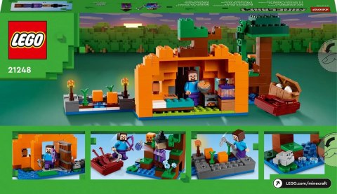 LEGO Minecraft Dyniowa Farma Klocki 21248 LEGO Minecraft Dyniowa Farma Klocki 21248