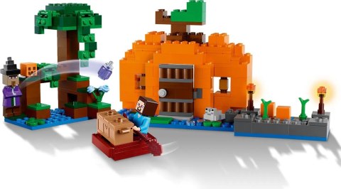 LEGO Minecraft Dyniowa Farma Klocki 21248 LEGO Minecraft Dyniowa Farma Klocki 21248