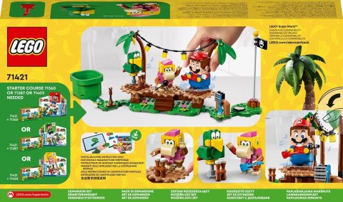 LEGO Super Mario Dżunglowy Koncert Dixie Kong Zestaw Rozszerzający 71421 LEGO Super Mario Dżunglowy Koncert Dixie Kong Zestaw Rozszerzający 71421