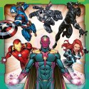 Ravensburger Puzzle dla dzieci 2D: Marvel Avengers. 3x49 elementów 8040
