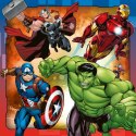 Ravensburger Puzzle dla dzieci 2D: Marvel Avengers. 3x49 elementów 8040