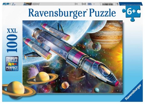 Ravensburger Puzzle dla dzieci 2D: Misja w kosmosie 100 elementów 12939 Ravensburger Puzzle dla dzieci 2D: Misja w kosmosie 100 elementów 12939