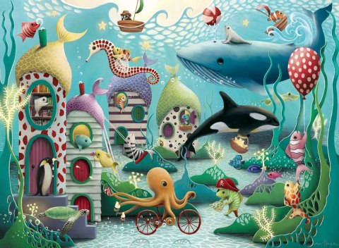 Ravensburger Puzzle dla dzieci 2D: Świat pod wodą 100 elementów 12972 Ravensburger Puzzle dla dzieci 2D: Świat pod wodą 100 elementów 12972