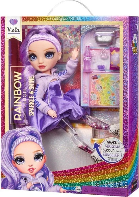 427810-INT Rainbow High Sparkle & Shine Fashion Dolls- VIOLA (Purple) 427810-INT Rainbow High Sparkle & Shine Fashion Dolls- VIOLA (Purple)