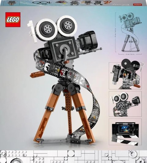 LEGO Disney Kamera Walta Disneya Zestaw Klocki 43230 LEGO Disney Kamera Walta Disneya Zestaw Klocki 43230